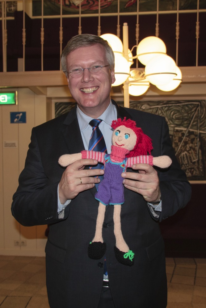 Burgemeester wint Merette!