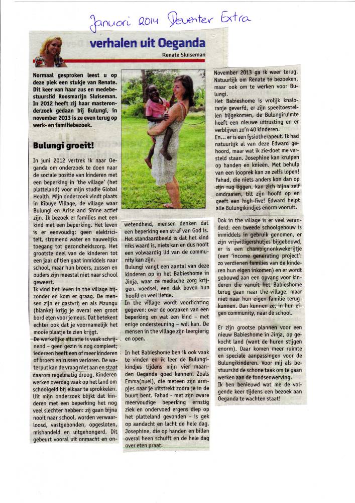 Deventer Extra januari 2014